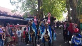 Foto: Festival Jaran Serek (kuda menari) hibur masyarakat kota Keris .