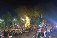 Foto: Pada PKL dan Juru Parkir ketiban berkah saat ada acara Panggung Kreasi anak muda milenial di Taman Adipura Sumenep