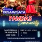 Foto: Pamflet Festival Desa Wisata Bersama Pamdas Community 
