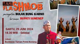 Foto : Pamflet Tari Flashmob