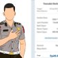 Foto: Ilustrasi Polisi dan bukti transfer.