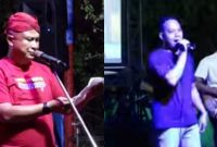 Foto: Kadisbudporapar Sumenep, Moh Iksan (kiri), Peserta kegiatan Festival Musik Cafe 2024 (kanan)