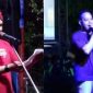 Foto: Kadisbudporapar Sumenep, Moh Iksan (kiri), Peserta kegiatan Festival Musik Cafe 2024 (kanan)