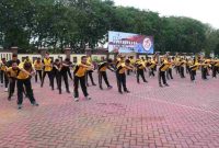 Foto: Kapolres Sumenep pimpin giat olahraga bersama