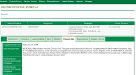 Foto: Sistem Informasi Penelusuran Perkara Pengadilan Negeri Pamekasan 
