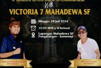 Pamflet Lomba Burung Berkicau Piala Bupati Sumenep Mahadewa 7 SF