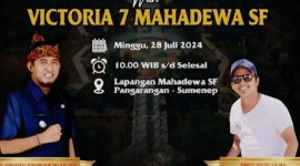 Pamflet Lomba Burung Berkicau Piala Bupati Sumenep Mahadewa 7 SF