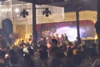 Foto: Bupati Sumenep Achmad Fauzi  Wongsojudo saat memberikan sambutan .