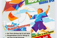 Flayer Festival Adu Putus Piala Bupati Sumenep