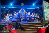 Foto: Penampilan group musik tongtong Sekar Kedaton Pamekasan