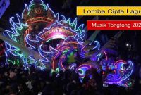 Pemerintah Daerah bersama FKPPI menggelar lomba cipta lagu musik tongtong 2024.