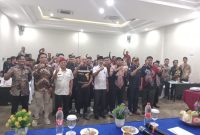 Foto: Kegiatan Pembinaan dan Peningkatan Kapasitas Karang Taruna se- Kabupaten Sumenep Tahun 2024 di Baghraf Hotel. Rabu, 18/09/2024, malam.