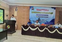 Foto: Achmad Fauzi Wongsojudo hadiri Pengukuhan Dewan Pimpinan Cabang Himpunan Nelayan Seluruh Indonesia (HNSI) Kabupaten Sumenep, pengurus tingkat kecamatan di Gedung KP-RI, Jalan Urip Sumoharja, Pabian, Kota Sumenep.