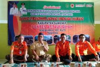 Foto: BPBD Sumenep, Madura, Jawa Timur menggelar sosialisasi mitigasi bencana di Pondok Pesantren di At-Taufiqiyah.