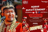 Foto: Bupati Achmad Fauzi Wongsojudo ajak seluruh masyarakat Sumenep berikan dukungan terhadap Timnas Indonesia yang akan melaksanakan pertandingan kualifikasi Piala Dunia 2026 melawan Australia 
