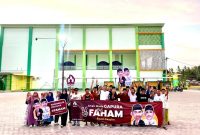 Foto: Puluhan pemuda Kecamatan Gapura yang tergabung dalam Tunas Muda Achmad Fauzi (AF) siap menangkan Fauzi - Kiai Imam Hasyim 