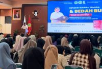 Foto:  Dihadapan ratusan mahasiswa UNIBA, Achmad Fauzi Wongsojudo serukan semangat berkarya dan pantang menyerah dalam menyongsong Indonesia Maju .