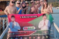 Foto: Group Mama Muda Kecamatan Arjasa, Kepulauan Kangean dukung Fauzi - Imam untuk kembali memimpin Kabupaten Sumenep