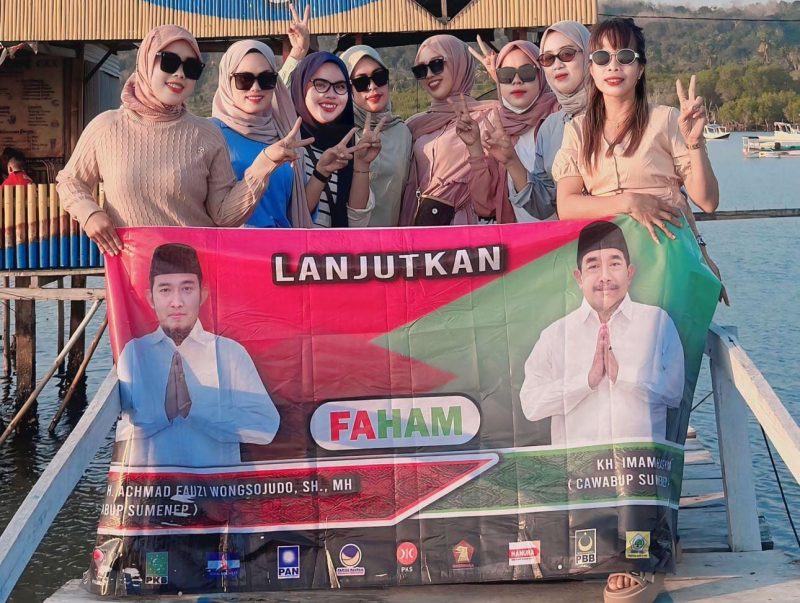 Foto: Group Mama Muda Kecamatan Arjasa, Kepulauan Kangean dukung Fauzi - Imam untuk kembali memimpin Kabupaten Sumenep 