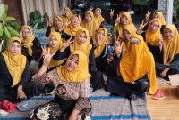 Foto: Kelompok Wanita Tani (KWT) Lilin Mas desa Karangbudi, Kecamatan Gapura