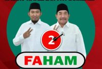 Foto: Calon Bupati dan Wakil Bupati Sumenep nomor urut 02 Achmad Fauzi - Kiai Imam Hasyim .