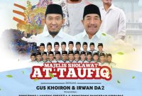 Flyer Faham Bersholawat Bersama Masyarakat Dapil I