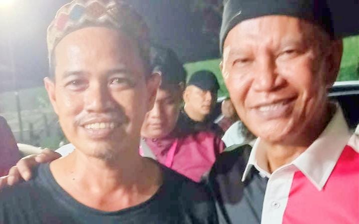 Wartawan senior Hambali Rasidi bersama MH. Said Abdullah 