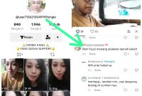 Foto: Akun Tiktok Sang Baginda' (kiri) , Postingan Detikzone.id (kanan)