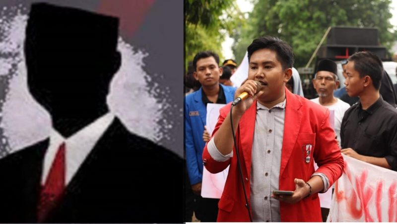Foto : Ketua GMNI Sumenep, Ali Muddin (kanan)