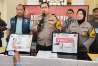 Foto: Kapolres Sumenep pimpin press release ungkap kasus sabu oknum anggota DPRD Sumenep dari Fraksi PPP