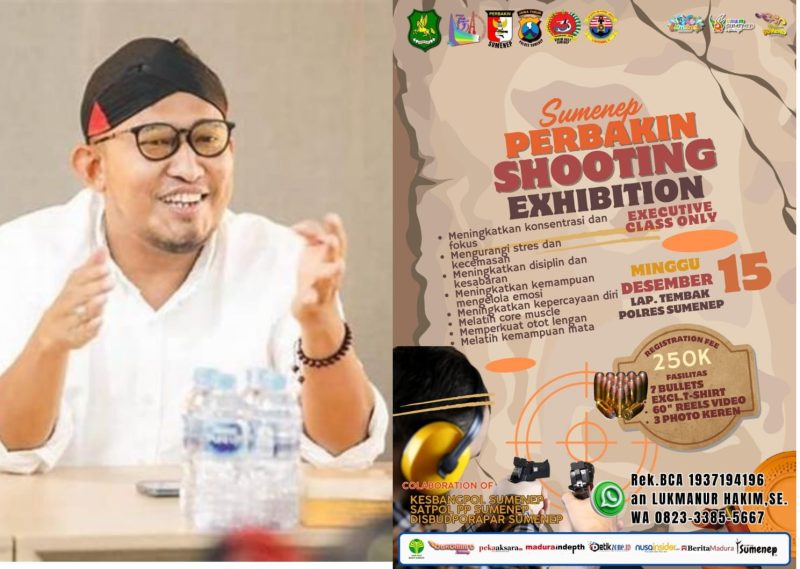 Foto: Bupati Sumenep Achmad Fauzi Wongsojudo dukung penuh kegiatan Perbakin Shooting Exhibition