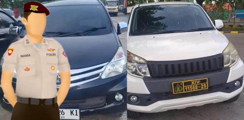 Foto: Toyota Avanza berplat nomor Z 1626 KL, yang diketahui merupakan aset milik BCA Finance