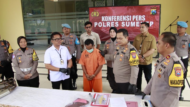 Foto: Pelaku KDRT tak berkutik di tangan Polres Sumenep 