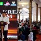 Foto: Bupati Sumenep Achmad Fauzi Wongsojudo libatkan ratusan anak yatim pada kegiatan Festival Kreasi Anak Yatim 2025 di Pendopo Agung Keraton Sumenep 