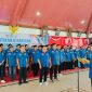 Keterangan Foto: Prosesi pelantikan DPD KNPI Kabupaten Sampang yang dilantik oleh Aminuddin Sekjen DPD KNPI Jatim.