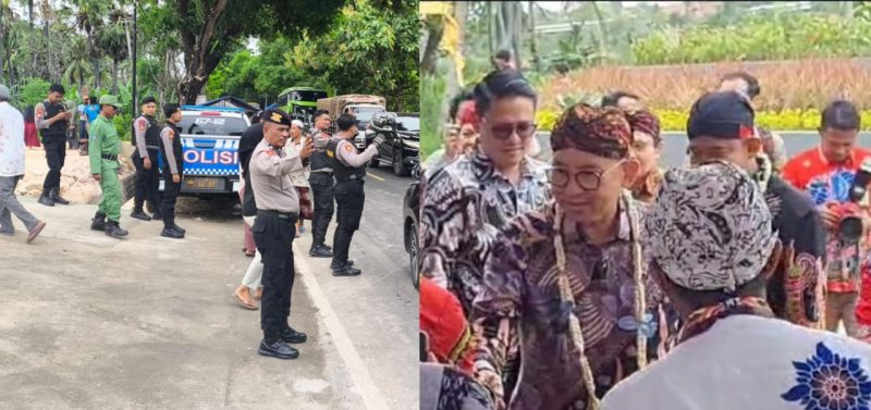 Ket foto: Polres Sumenep lakukan pengawalan ketat Kunjungan Menteri Kebudayaan Fadli Zon 
