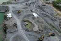 Potret penampakan lokasi tambang ilegal 