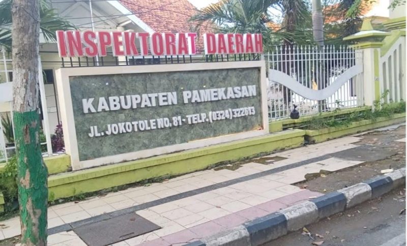 Keterangan Foto: Kantor Inspektorat Pamekasan (dok)