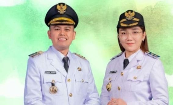 Ket Foto : Walikota Blitar, H. Syauqul Muhibbin, S.H.I, dan Wakil Walikota Blitar, Elim Tyu Samba