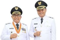 Ket foto : Bupati Blitar, Drs Rijanto dan Wakil Bupati, Beky Herdihansyah
