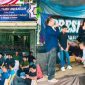 Foto : Undangan peresmian kantor Advokat A Effendi SH dan Rekan (kiri), A. Effendi, S.H saat memberikan sambutan (kanan )