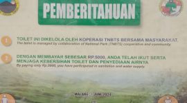 Foto : Bukti pemberitahuan 