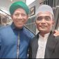 Foto : Ferry Arbania bersama Habib Segaf Baharun Potoh Kiai Muhammad Rowi Pengasuh Ponpes Dalwa Bangil dalam sebuah acara silaturrahim