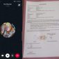 Foot : Bukti saat oknum Perangkat desa Suntari menghubungi Jurnalis Detikzonemid meminta penghapusan berita dengan iming iming fukus Rp 1 juta ( kiri) 