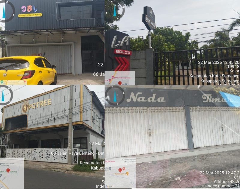 Foto : Surat Pemberitahuan Razia Tempat hiburan malam sudah dilayangkan kepada semua pihak.