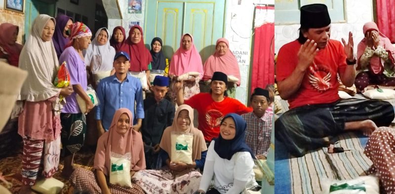 Foto :  Detikzone sukses gelar santunan yatim dan dhuafa 