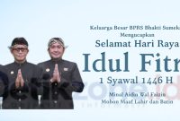 Dari kiri, Direktur Bisnis Cahya Wiratama, Dirut BPRS Bhakti Sumekar Hairil Fajar, dan Direktur Kepatuhan MS. Hadi Pradipta