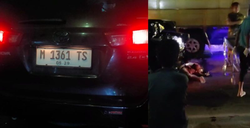 Foto : Kecelakaan maut di depan Puskesmas Pragaan Sumenep 