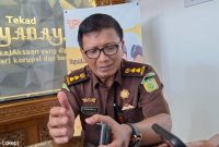 Kasi Pidana Khusus (Pidsus) Kejari Kota Kediri, Nur Ngali.