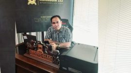 Foto : Ketua Perhimpunan Advokat Indonesia (Peradi) Makassar, Amiruddin Lili, SH., MH